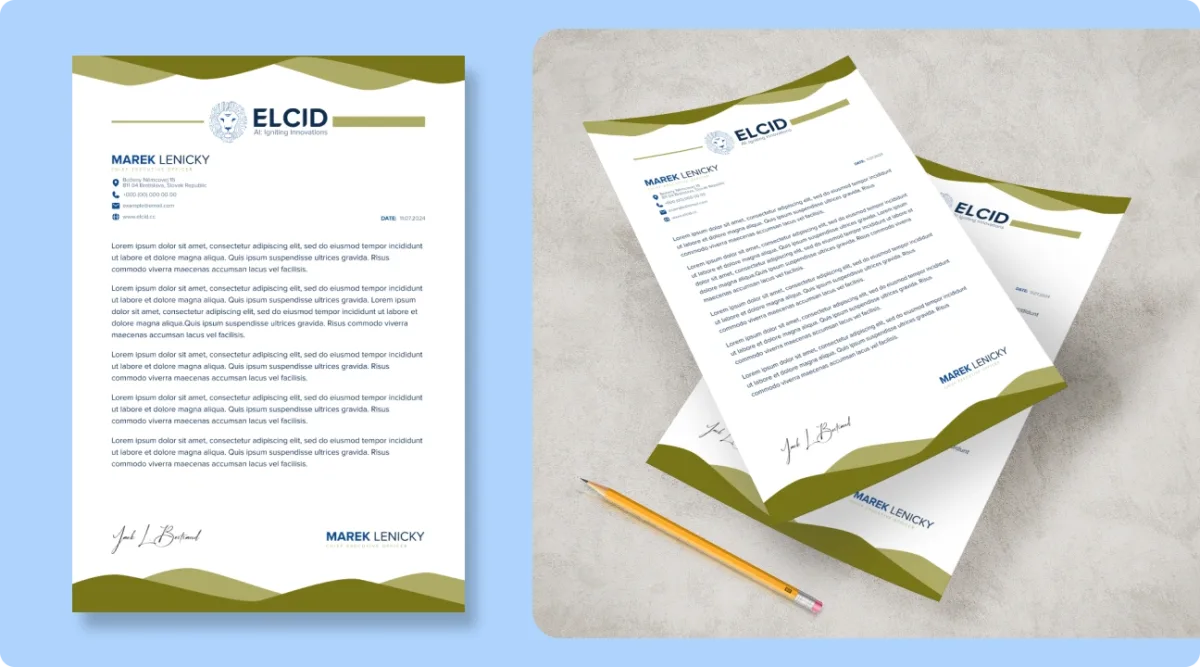 ELCID: розробка логотипу та фірмового стилю компанії