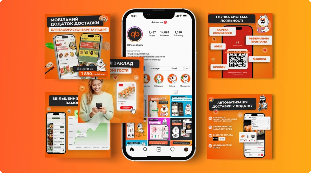 Розробка контенту для напрямку HoReCa